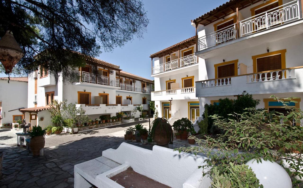 Zaneta Hotel & Apartments Neo Klima Dış mekan fotoğraf