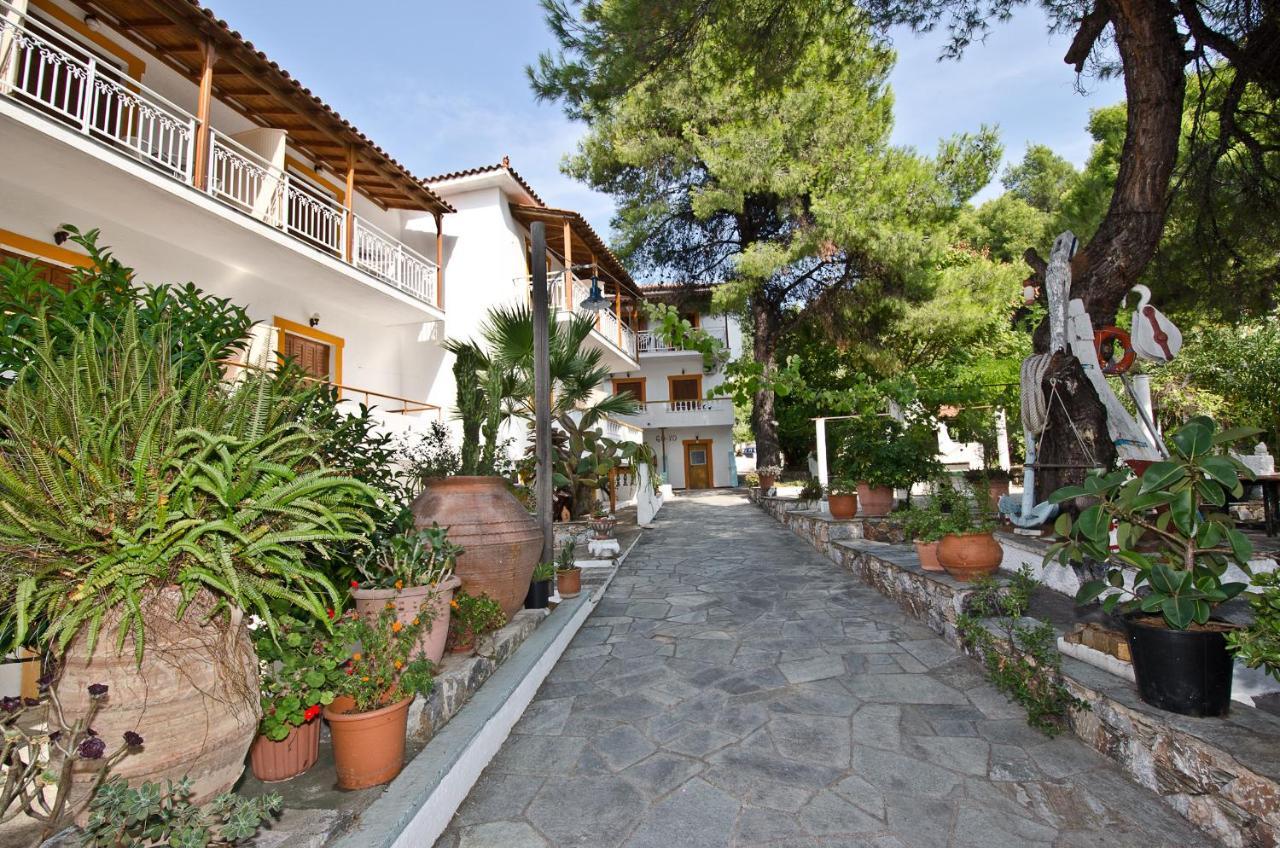 Zaneta Hotel & Apartments Neo Klima Dış mekan fotoğraf